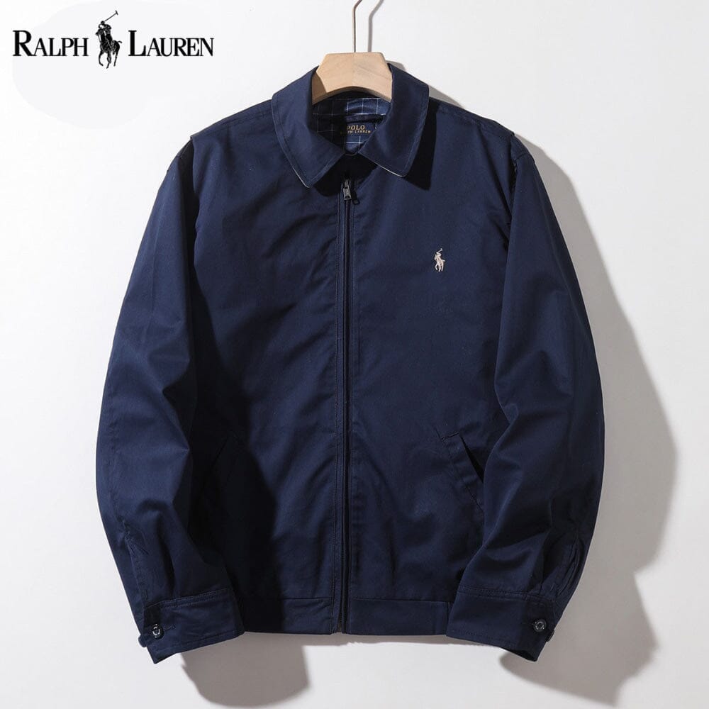 Ralph Lauren Classic Modern Bomber Jacket Khaki - Velmont & Rossi