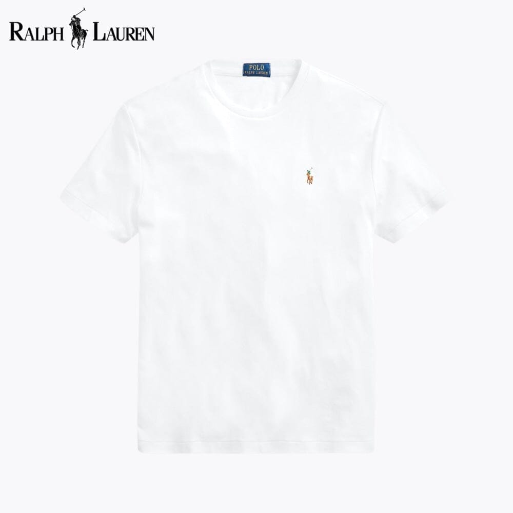 Ralph Lauren Soft Cotton Crewneck T Shirt Green - Velmont & Rossi