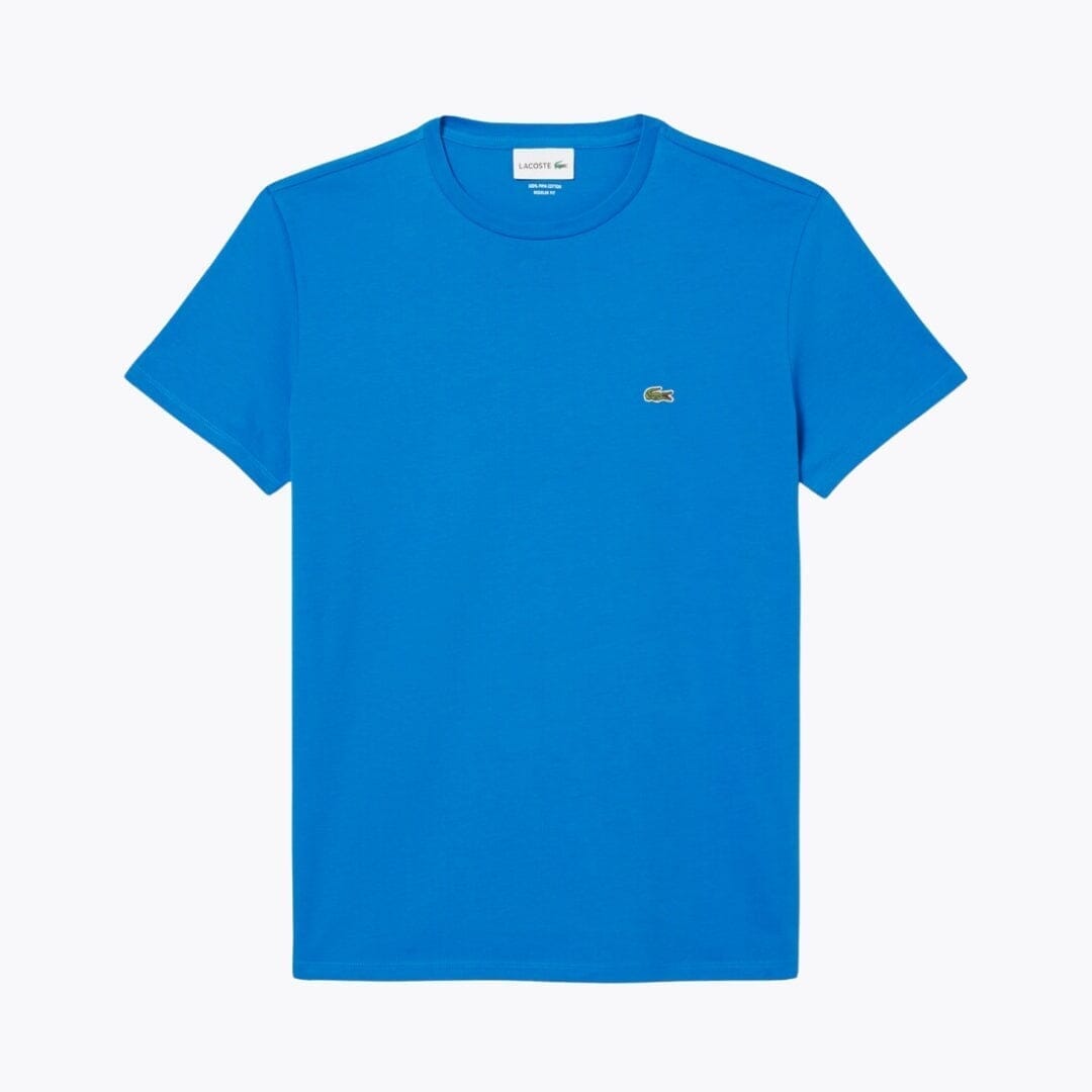 Lacoste Cotton Pima T Shirt Black - Velmont & Rossi