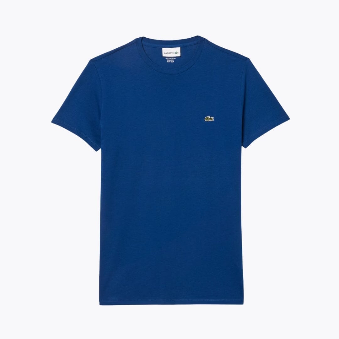 Lacoste Cotton Pima T Shirt Black - Velmont & Rossi