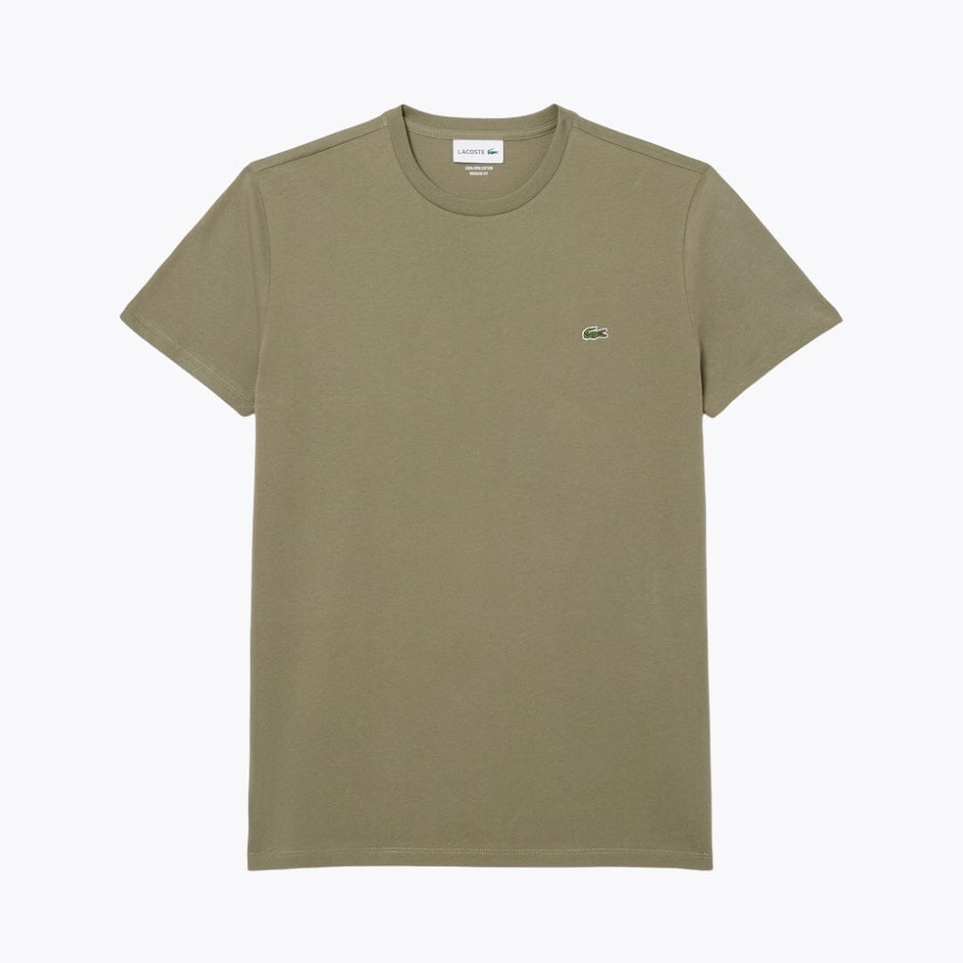 Lacoste Cotton Pima T Shirt Rouge - Velmont & Rossi