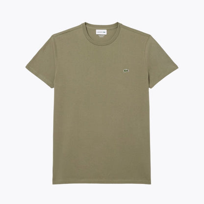 Lacoste Cotton Pima T Shirt Rouge - Velmont & Rossi