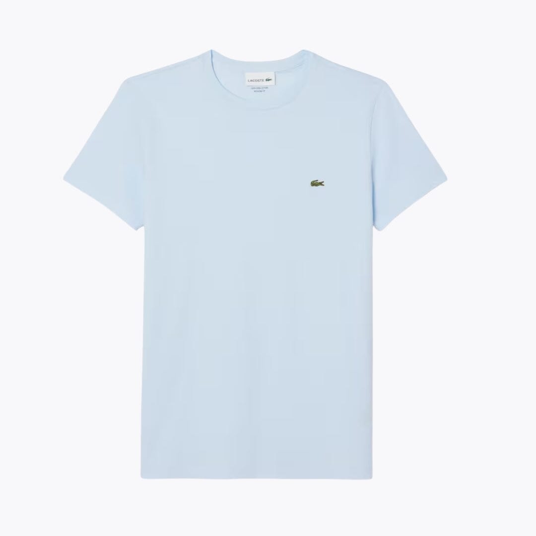 Lacoste Cotton Pima T Shirt Black - Velmont & Rossi
