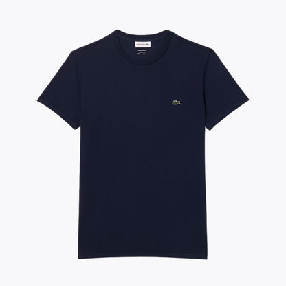 Lacoste Cotton Pima T Shirt Orange - Velmont & Rossi