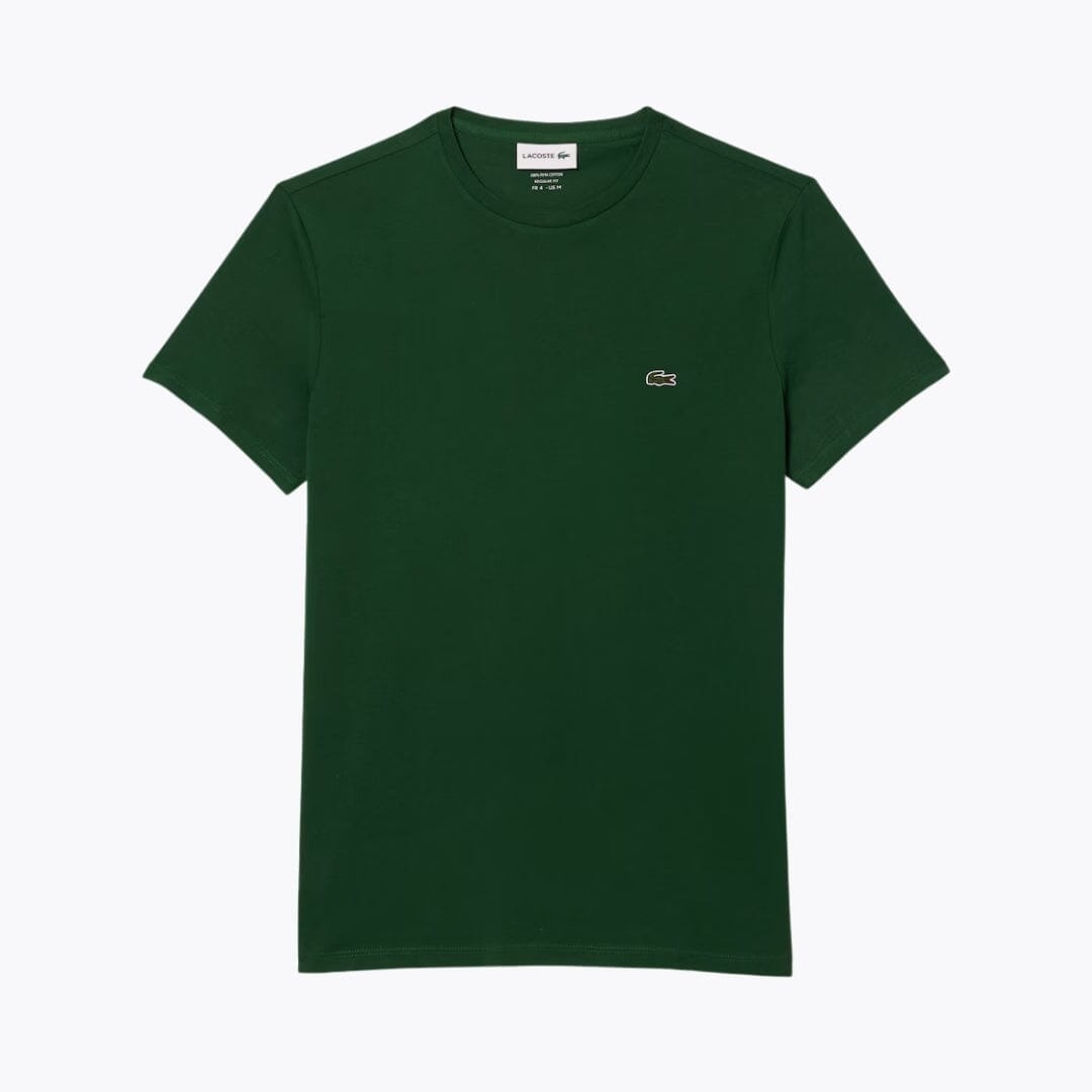 Lacoste Cotton Pima T Shirt Rouge - Velmont & Rossi
