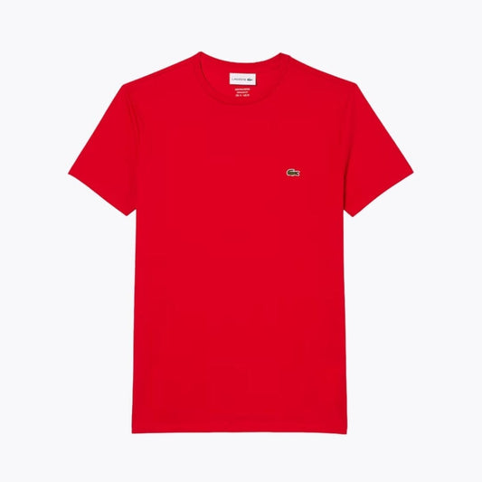 Lacoste Cotton Pima T-Shirt Rouge - Velmont & Rossi