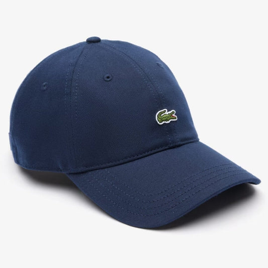 Lacoste Cotton Twill Cap Midnight Blue - Velmont & Rossi