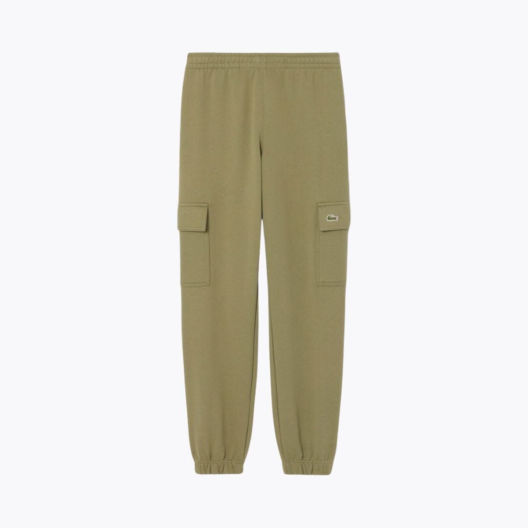 Lacoste Fleece Cargo Sweatpants Black - Velmont & Rossi