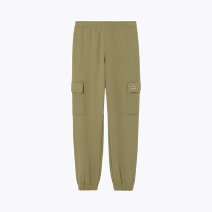 Lacoste Fleece Cargo Sweatpants Black - Velmont & Rossi