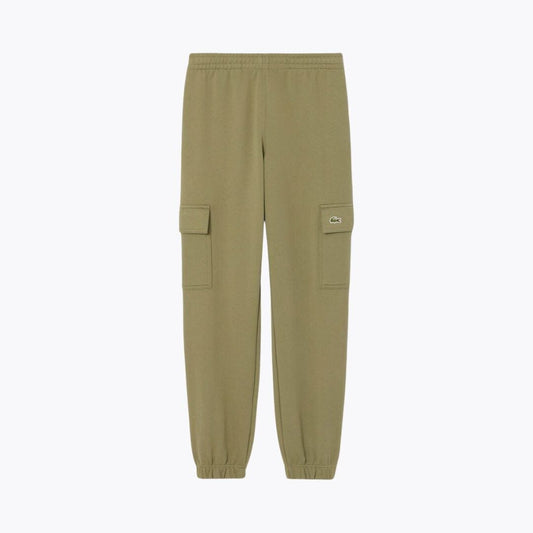 Lacoste Fleece Cargo Sweatpants Black - Velmont & Rossi
