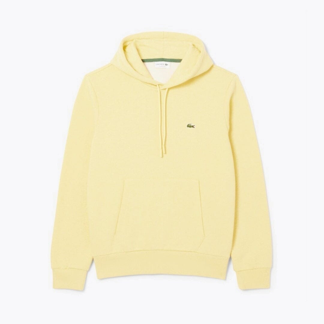 Lacoste Fleece Hoodie=Zero White - Velmont & Rossi