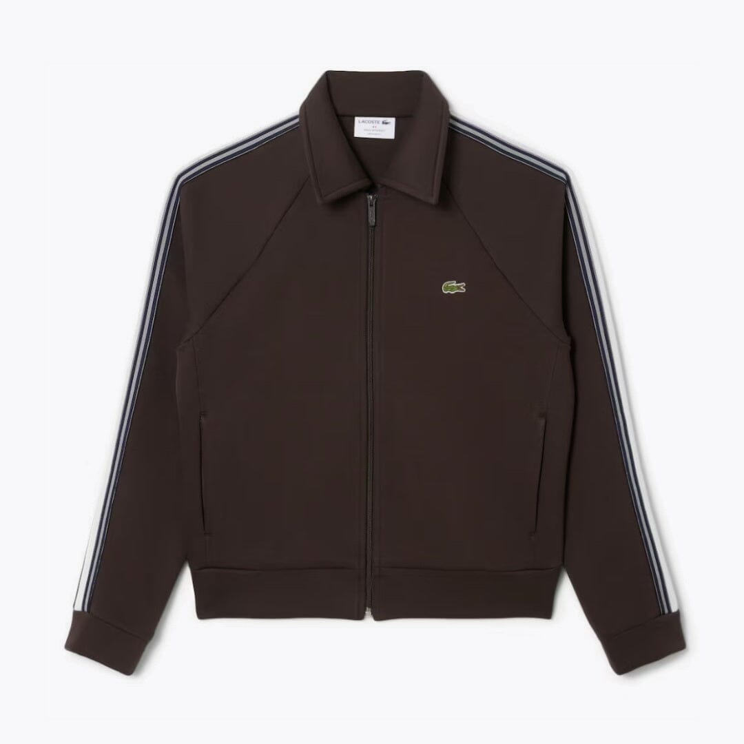Lacoste French Made Zipped Sweatshirt White - Velmont & Rossi