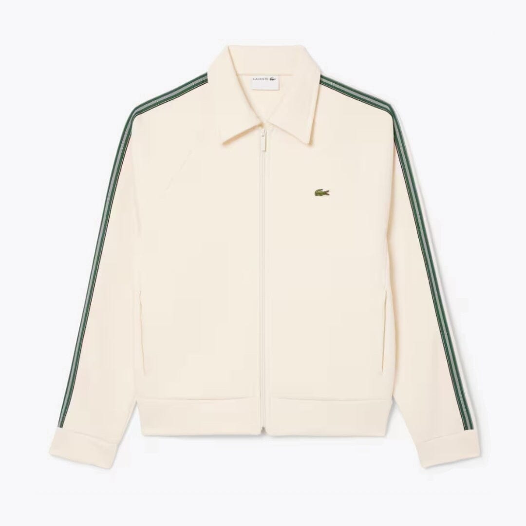 Lacoste French Made Zipped Sweatshirt White - Velmont & Rossi