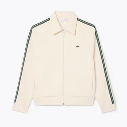 Lacoste French Made Zipped Sweatshirt White - Velmont & Rossi