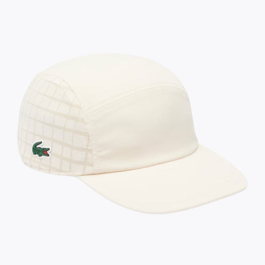 Lacoste Graphic Print Tennis Cap White - Velmont & Rossi