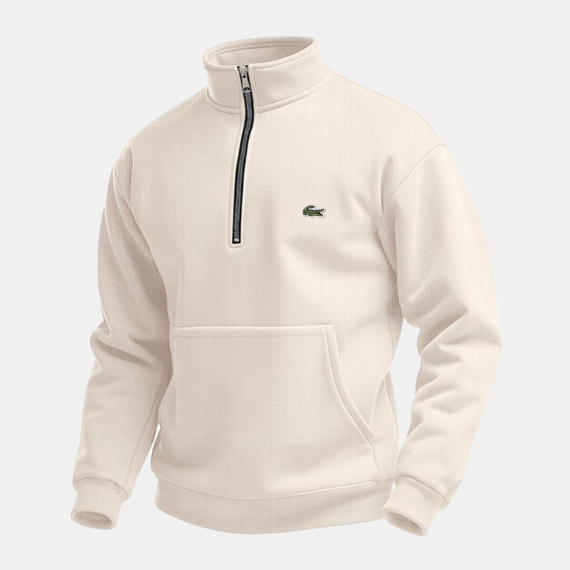 Lacoste Half Zip Sweater Black - Velmont & Rossi