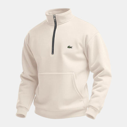 Lacoste Half Zip Sweater Black - Velmont & Rossi