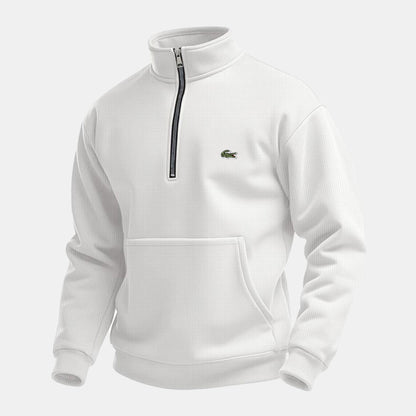 Lacoste Half Zip Sweater Black - Velmont & Rossi