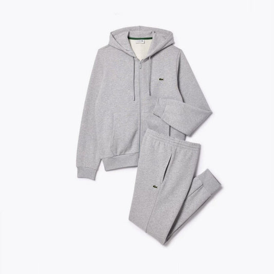Lacoste Hooded Tracksuit Grey - Velmont & Rossi