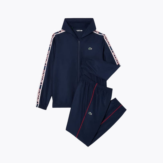 Lacoste Logo Tennis Tracksuit Navy Blue - Velmont & Rossi