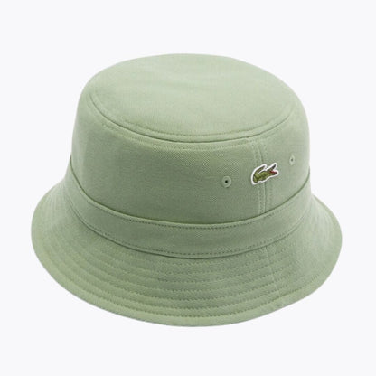Lacoste Piqué Bucket Hat Green - Velmont & Rossi