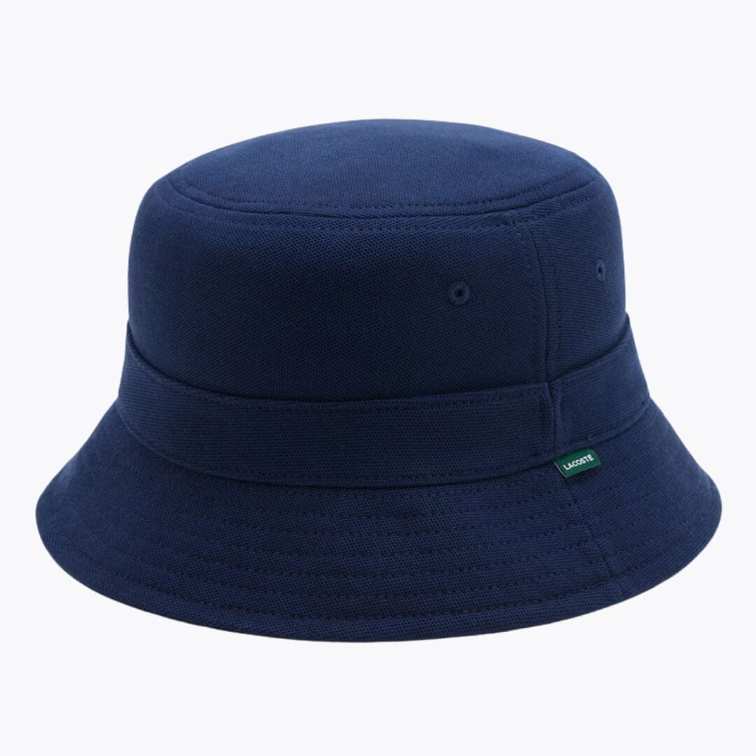 Lacoste Pique Bucket Hat Midnight Blue - Velmont & Rossi