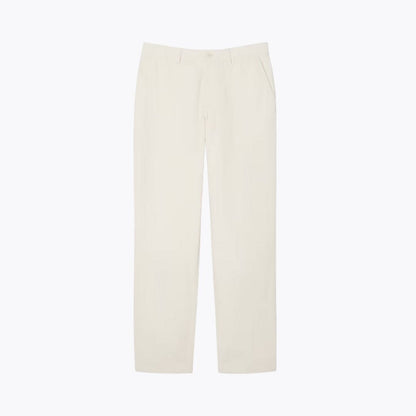 Lacoste Regular Fit Corduroy Chino Pants Brown - Velmont & Rossi
