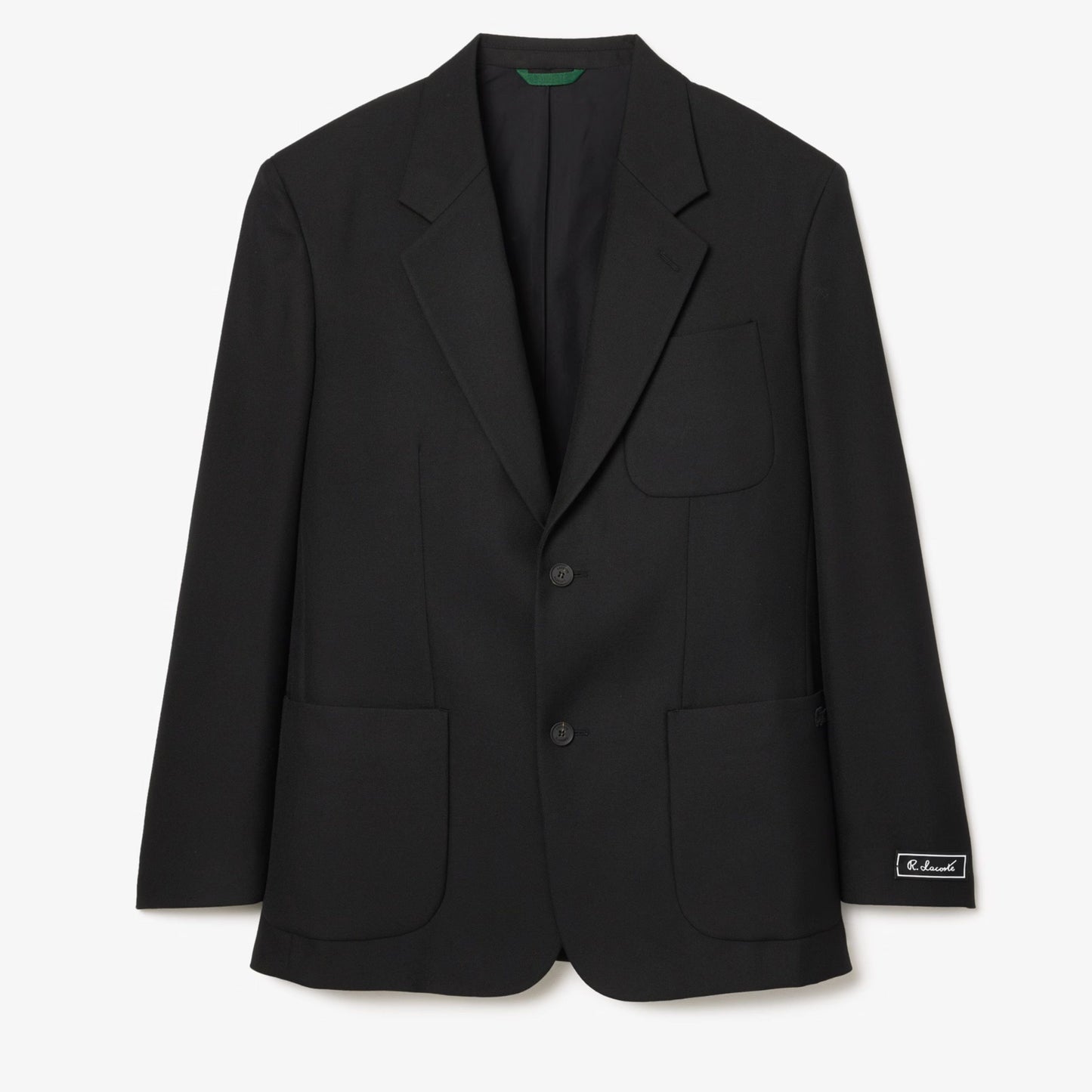 Lacoste Relaxed Fit Blazer Black - Velmont & Rossi