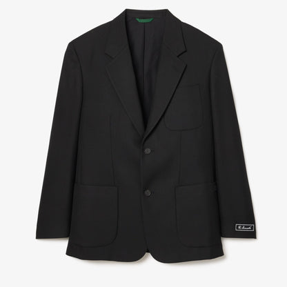 Lacoste Relaxed Fit Blazer Black - Velmont & Rossi