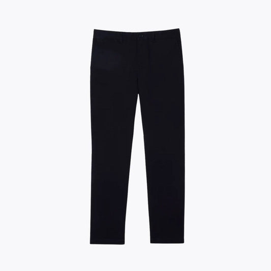 Lacoste Slim Fit Stretch Cotton Chino Pants Navy Blue - Velmont & Rossi