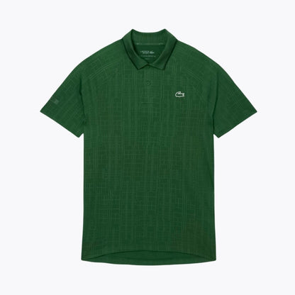 Lacoste Tennis On Court Polo Shirt Black - Velmont & Rossi