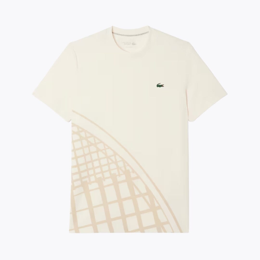 Lacoste Ultra Dry Printed Tennis T Shirt 1 Purple - Velmont & Rossi