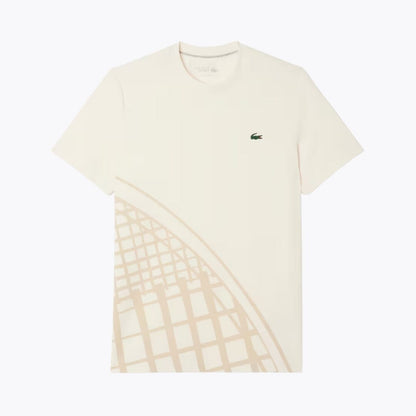 Lacoste Ultra Dry Printed Tennis T Shirt 1 Purple - Velmont & Rossi