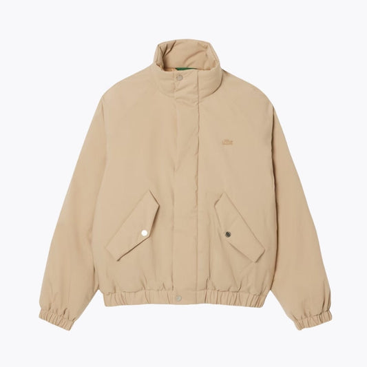 Lacoste Water-Repellent Padded Jacket Beige - Velmont & Rossi