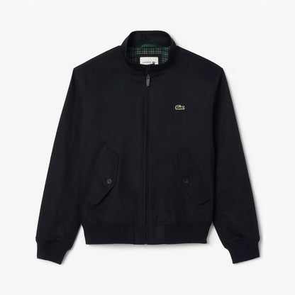 Lacoste Water Repellent Twill Harrington Jacket Beige - Velmont & Rossi