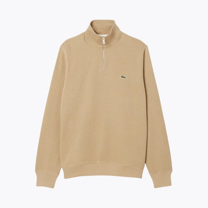 Lacoste Zip Up High Neck Sweatshirt Noir - Velmont & Rossi