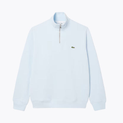 Lacoste Zip Up High Neck Sweatshirt Green - Velmont & Rossi