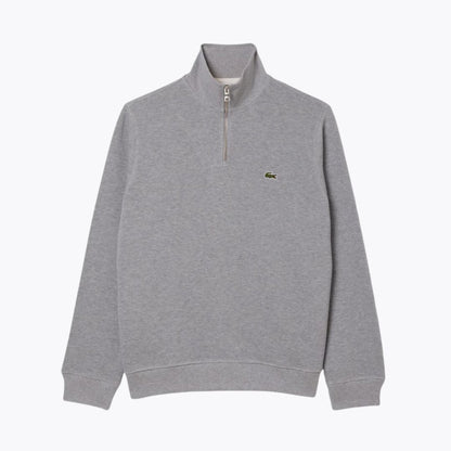 Lacoste Zip Up High Neck Sweatshirt Noir - Velmont & Rossi