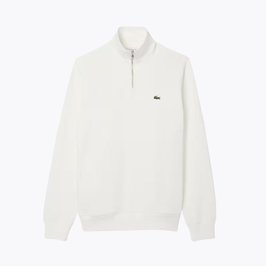 Lacoste Zip Up High Neck Sweatshirt Noir - Velmont & Rossi