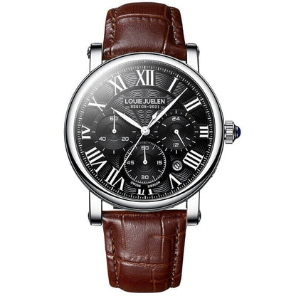 Poedagar Executive Classic Silver With White - Velmont & Rossi