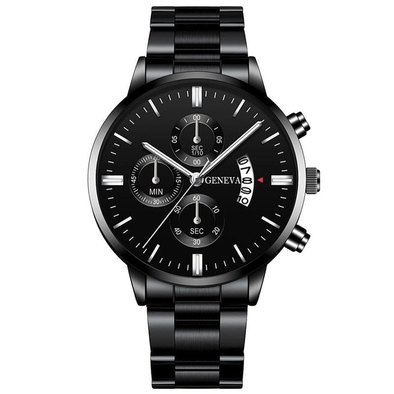Poedagar Geneva Diplomacy Geneva Black Silver - Velmont & Rossi
