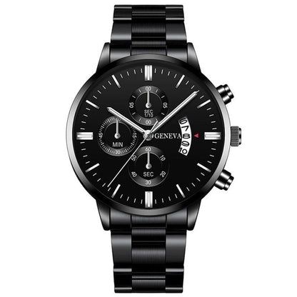 Poedagar Geneva Diplomacy Geneva Black Silver - Velmont & Rossi