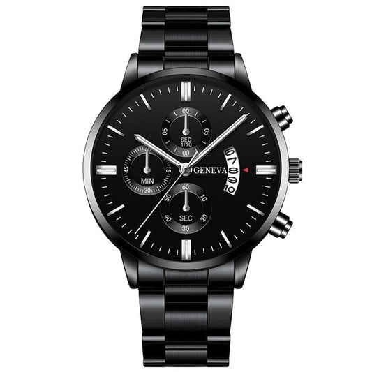 Poedagar Geneva Diplomacy Geneva Black Silver - Velmont & Rossi