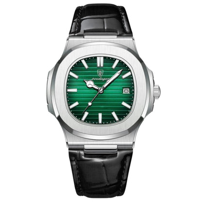 Poedagar Nautilus Pelle Nautilus Pelle Green - Velmont & Rossi