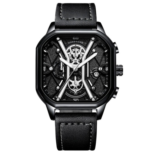 Poedagar Regal Elegance Regal Black Silver - Velmont & Rossi