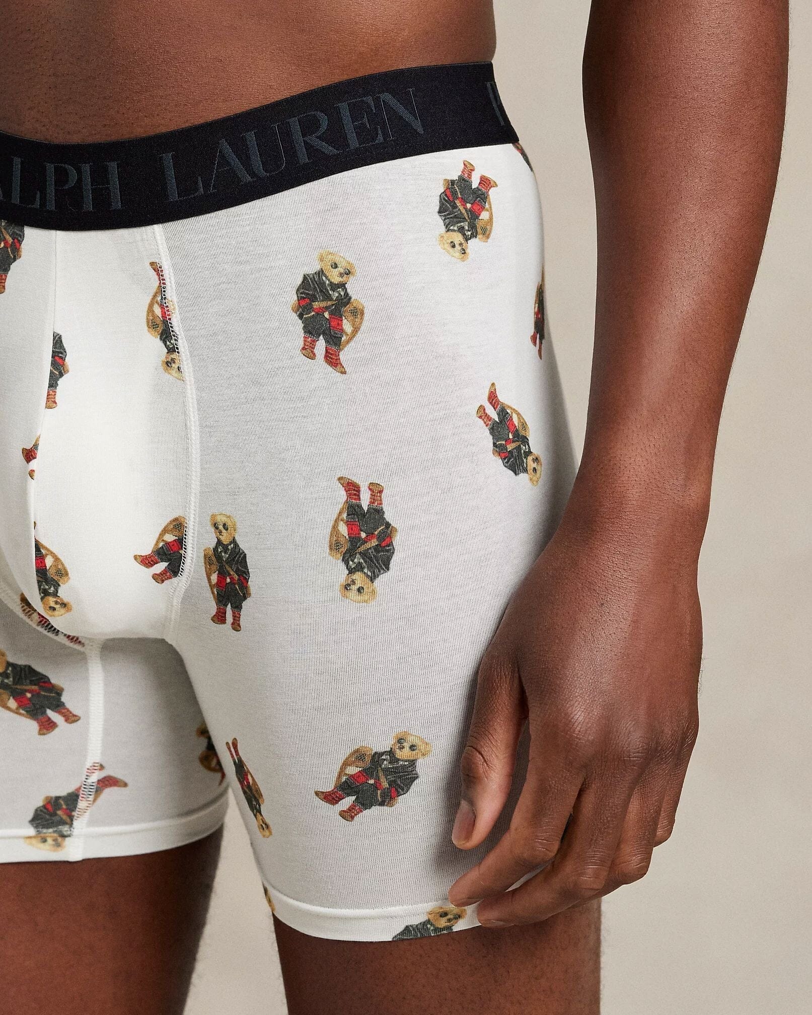 Ralph Lauren 4D Flex Polo Bear Boxer Brief 3 Pack 1 Nevis/Royal/Green - Velmont & Rossi