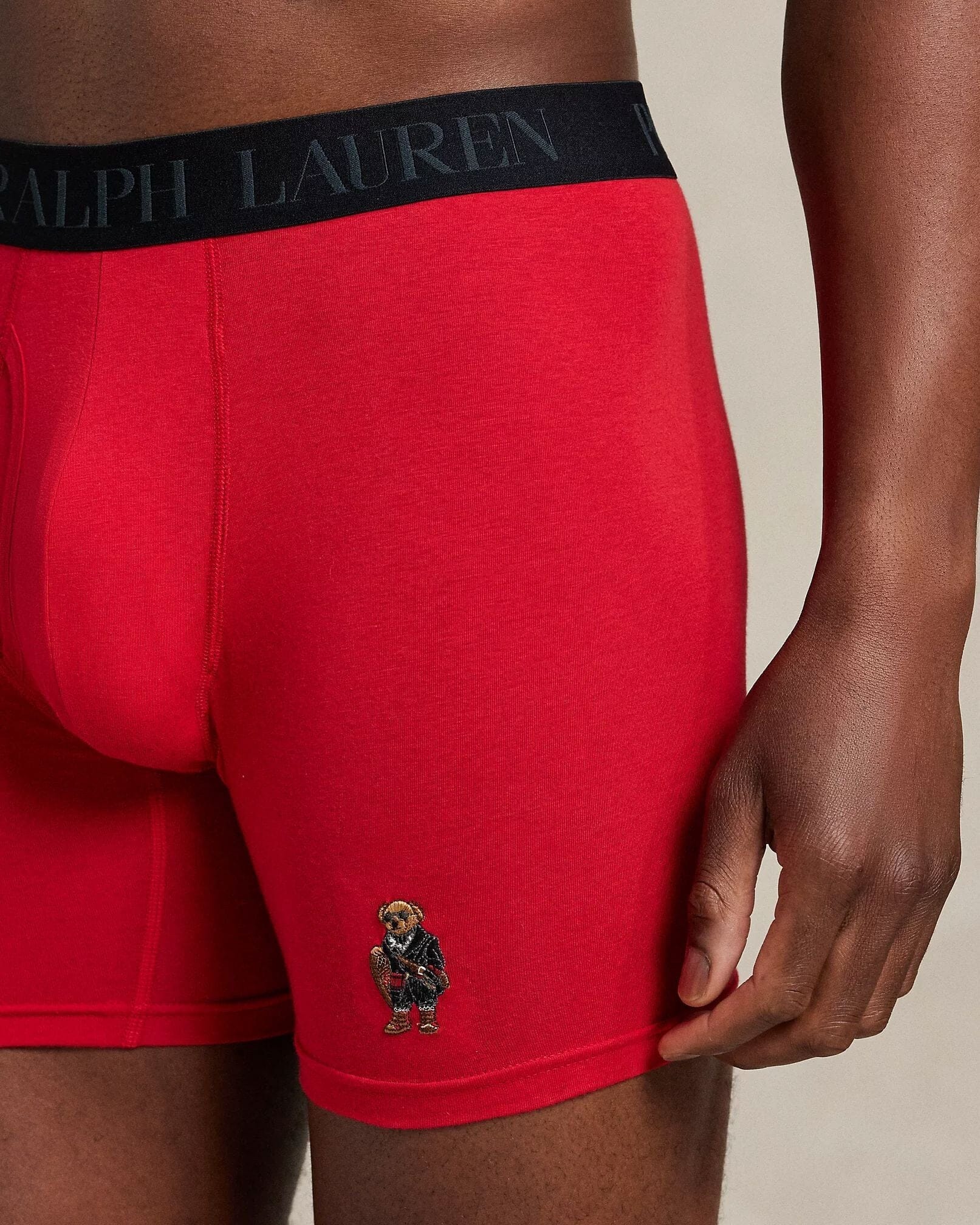 Ralph Lauren 4D Flex Polo Bear Boxer Brief 3 Pack Multi - Velmont & Rossi
