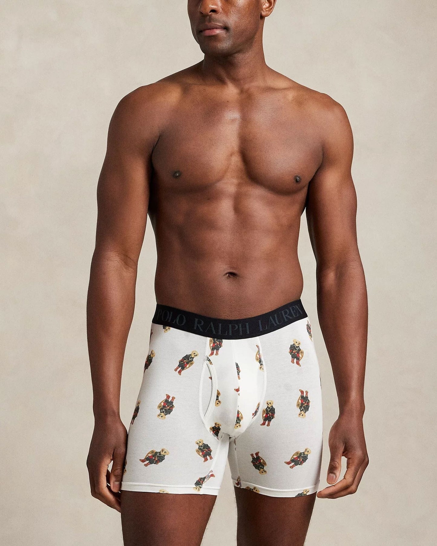 Ralph Lauren 4D Flex Polo Bear Boxer Brief 3 Pack 1 Nevis/Royal/Green - Velmont & Rossi