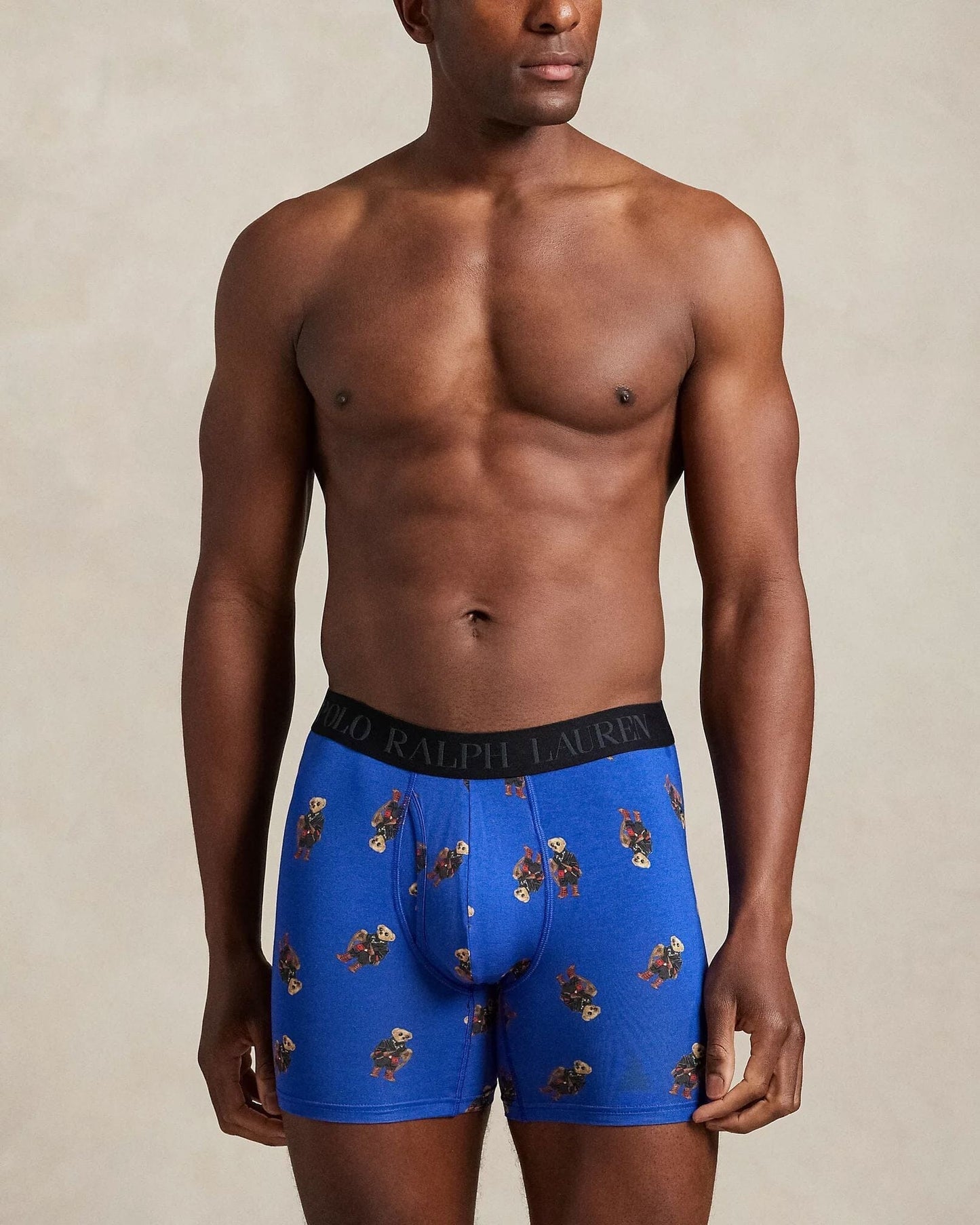 Ralph Lauren 4D Flex Polo Bear Boxer Brief 3 Pack 1 Nevis/Royal/Green - Velmont & Rossi