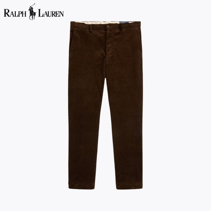 Ralph Lauren Andover Slim Fit Stretch Corduroy Pant Cooper Brown - Velmont & Rossi